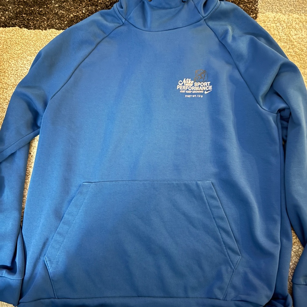 Nike Blue Performance Hoodie